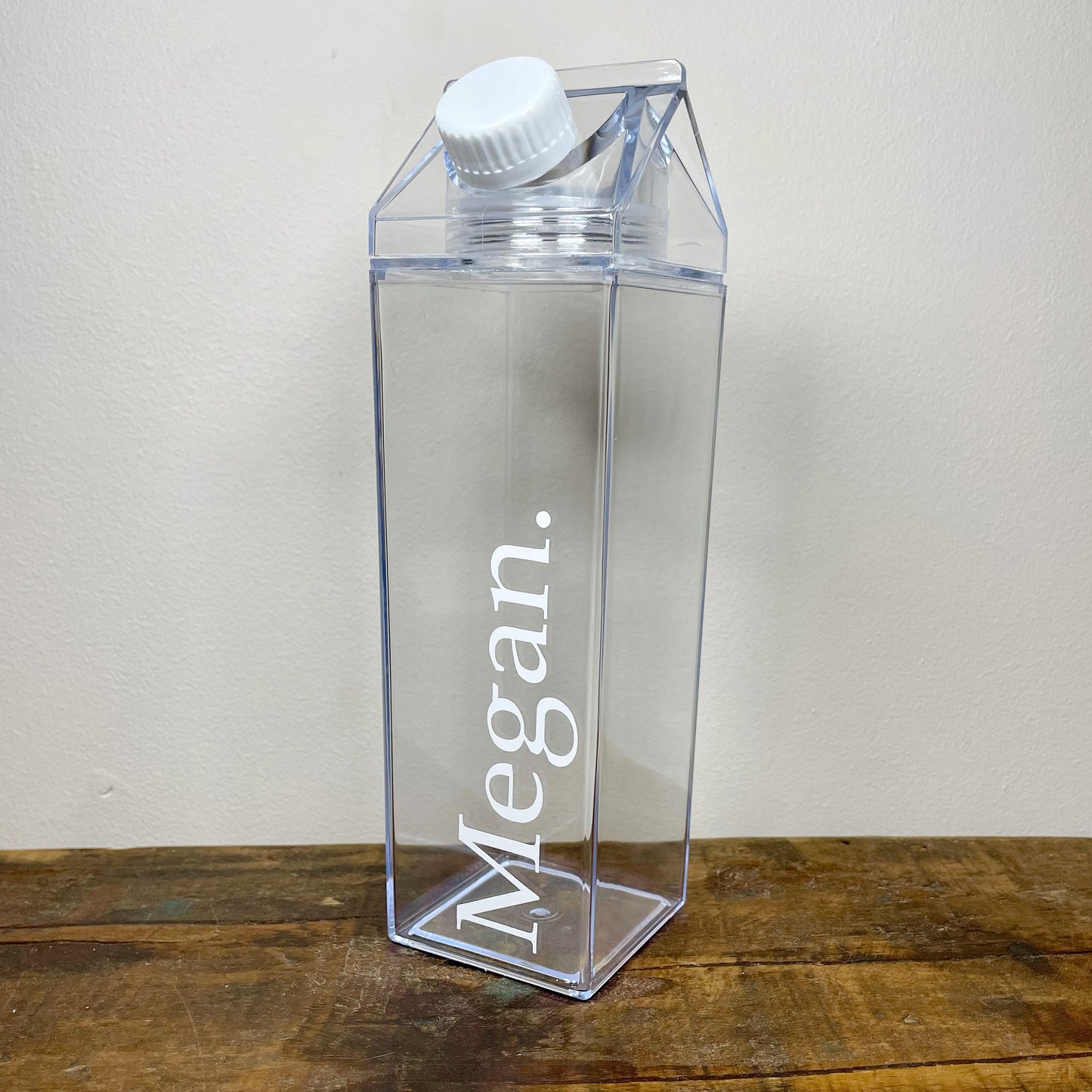 Personalised Water Carton