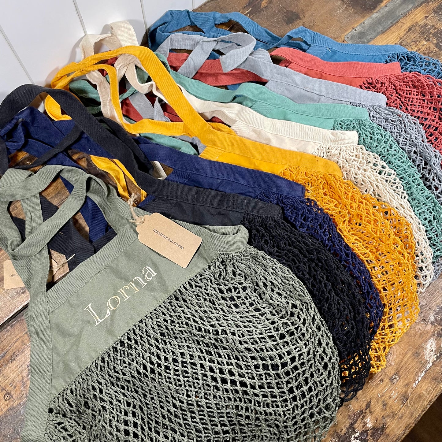 Personalised String Tote Bags