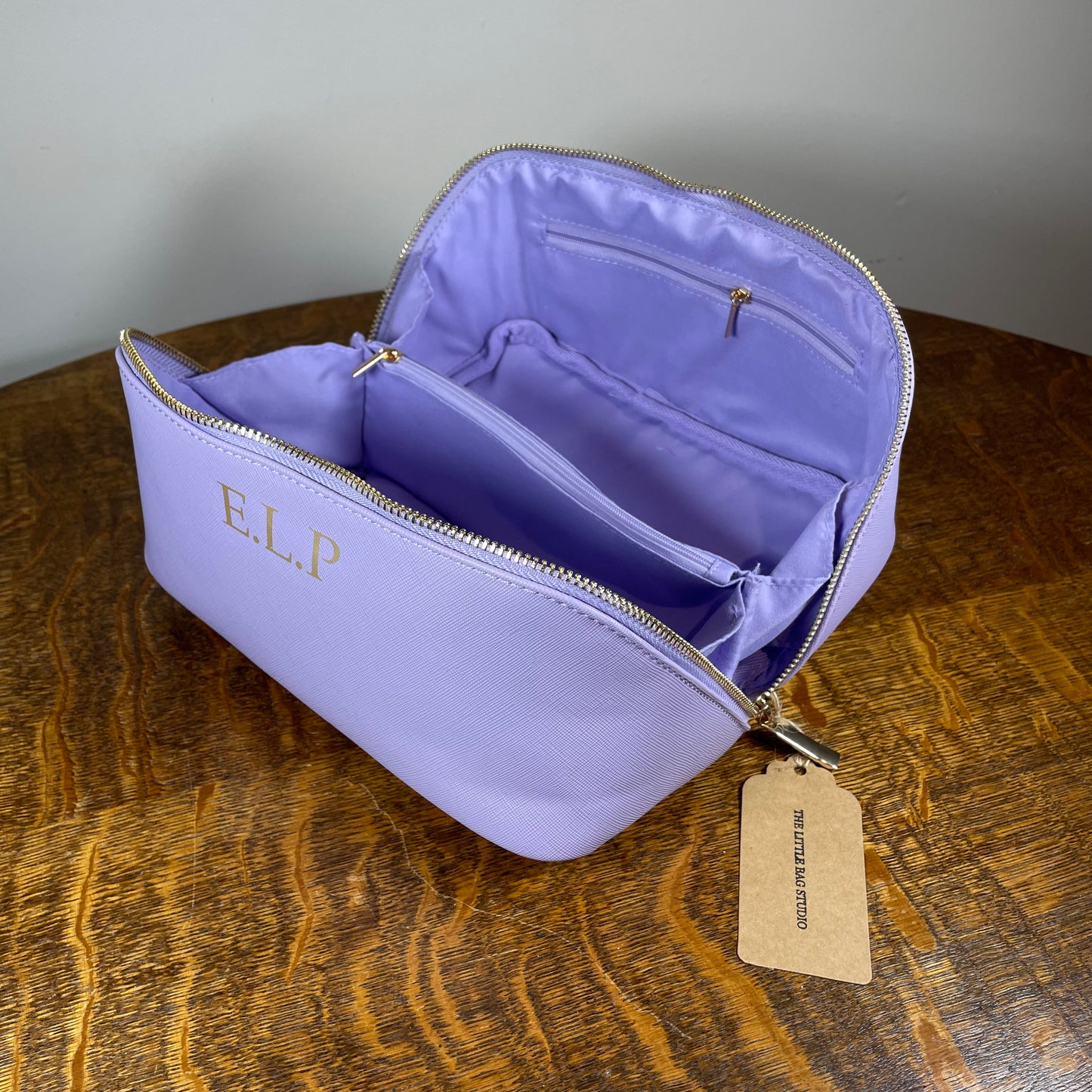 Personalised Open Flat Make-Up Case