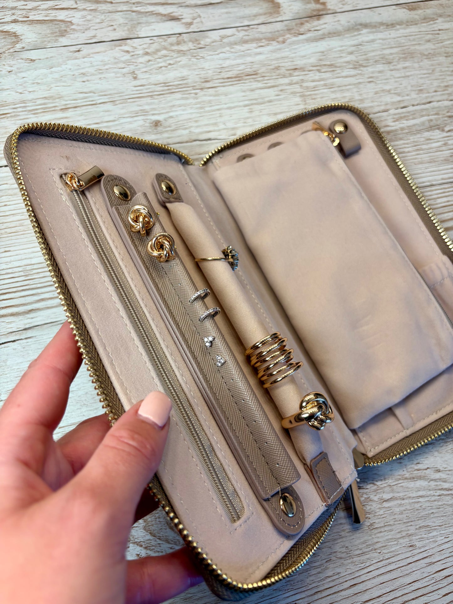 Personalised Travel Jewellery Case