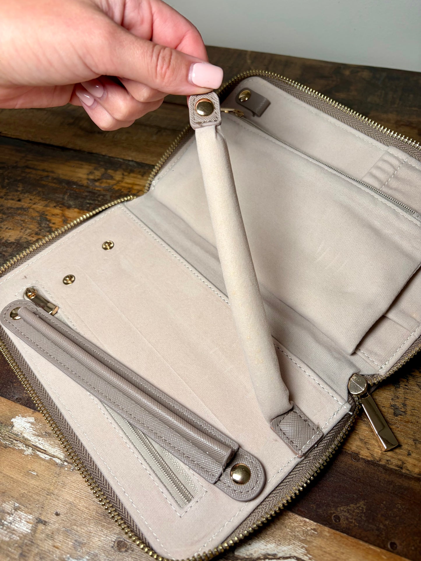 Personalised Travel Jewellery Case