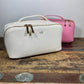Personalised Embossed Open Flat Make-Up Case