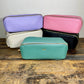 Personalised Embossed Open Flat Mini Make-up Bag