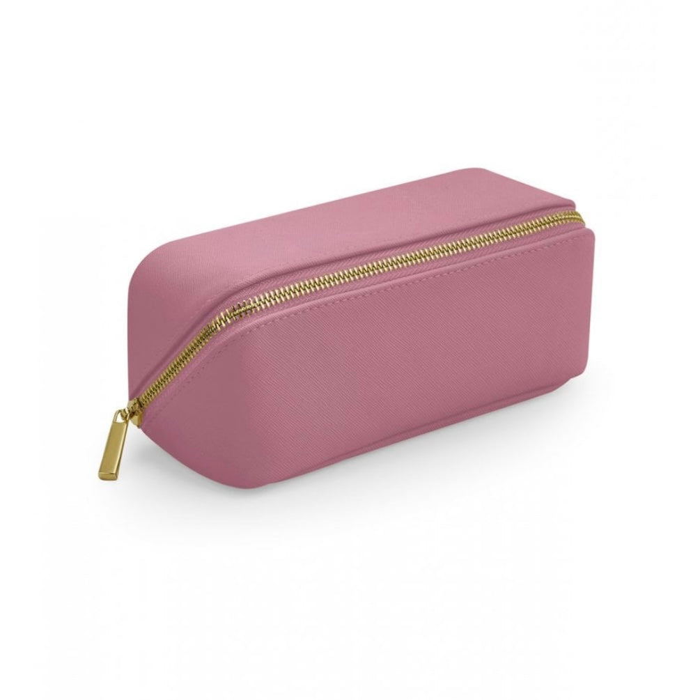 Personalised Embossed Open Flat Mini Make-up Bag