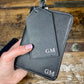 Personalised Embossed Passport cover and luggage tag set