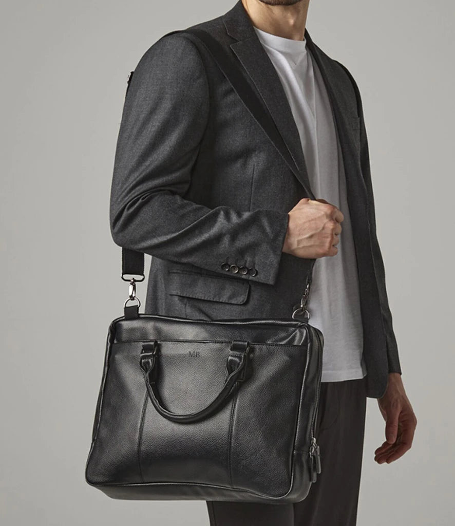 Personalised Embossed Slimline Laptop Brief