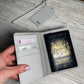 Personalised Embossed Passport cover and luggage tag set