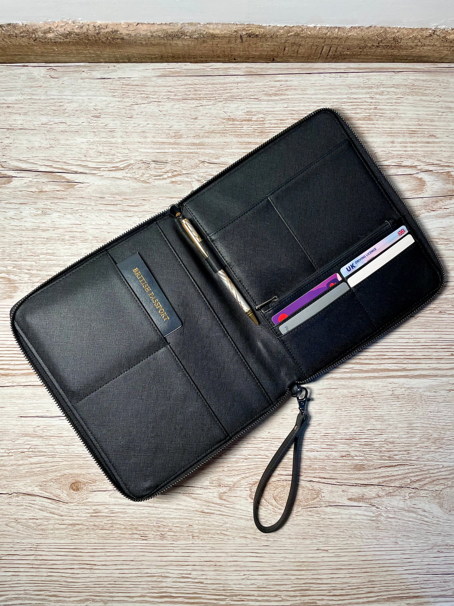 Personalised Embossed Travel Organiser