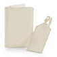 Personalised Embossed Passport cover and luggage tag set