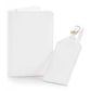 Personalised Embossed Passport cover and luggage tag set